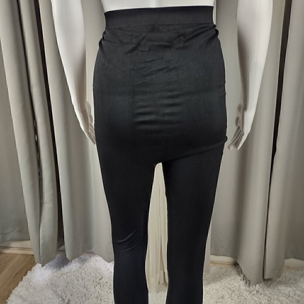 Preggo Leggings Black Maternity Capri, Crop, Style PL01 Size XL to 2XL (NWT) - Picture 5 of 9